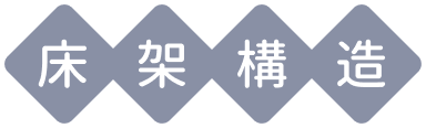 實木床架 - 好享宅家床墊 床架構造